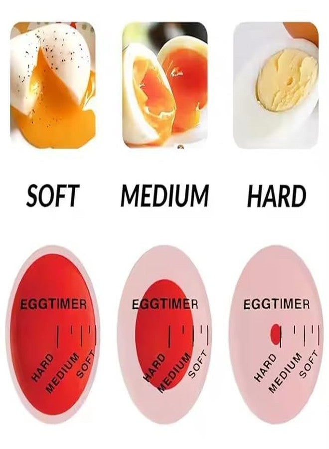 Wrixty Egg Timer, Hard Soft Boiled Color Changing Indicator Tells When Eggs are Ready for Boiling Eggs - Image 2